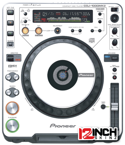 Pioneer CDJ-1000 MK2 DJ Turntable Player Black