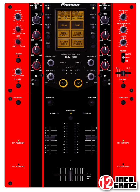 Pioneer DJM-909 (Colors) - 12inchSkinz