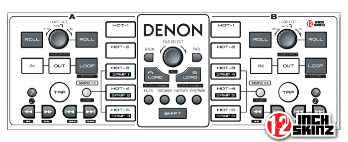 Denon HC1000S Skinz - Colors